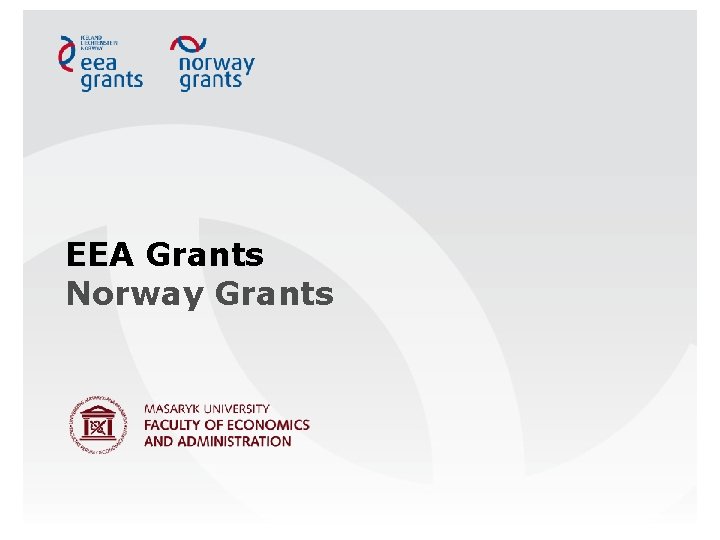 EEA Grants Norway Grants 