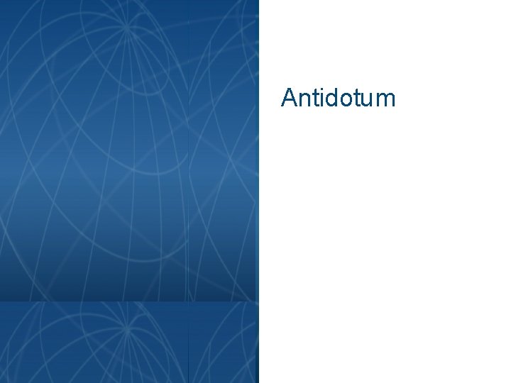 Antidotum 36 