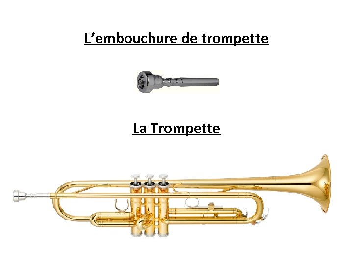 L’embouchure de trompette La Trompette 