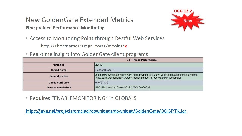 OGG 12. 2 https: //java. net/projects/oracledi/downloads/download/Golden. Gate/OGGPTK. jar OGG 12. 2 https: //java. net/projects/oracledi/downloads/download/Golden. Gate/OGGPTK. jar