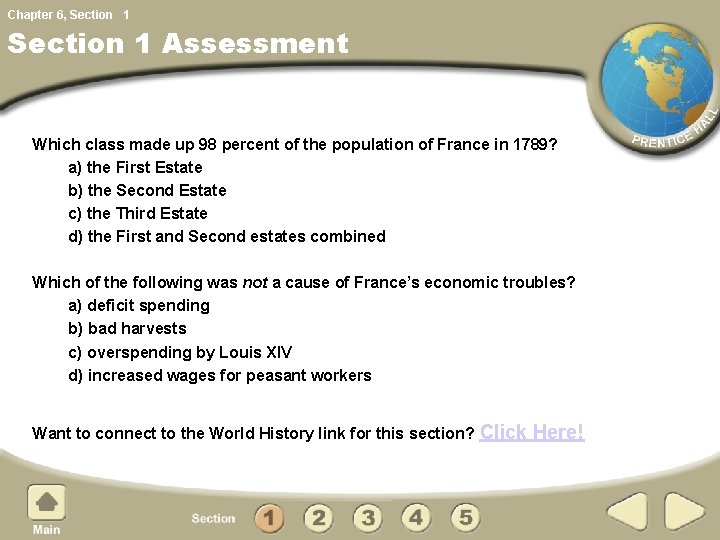 Chapter 6, Section 1 Assessment Which class made up 98 percent of the population