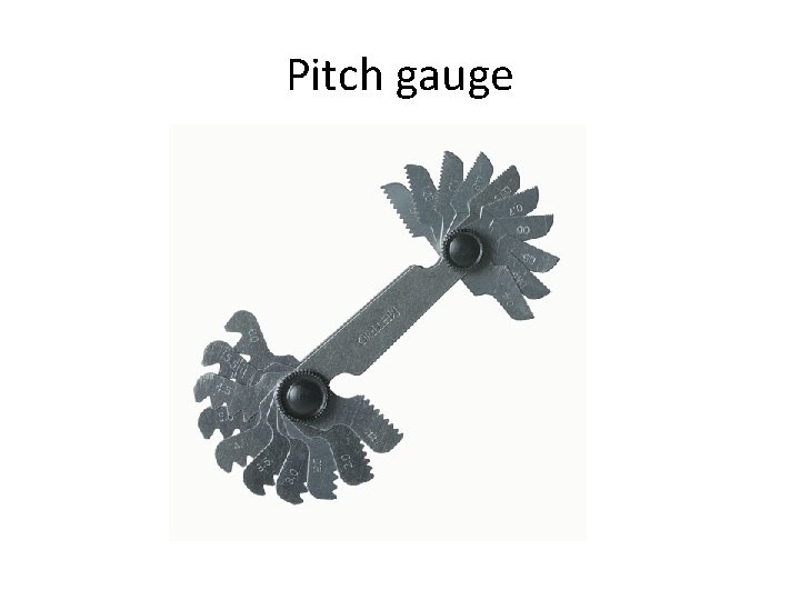 Pitch gauge 