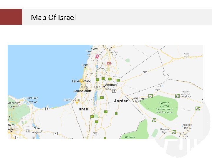 Map Of Israel Map Of Israel