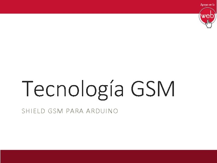 Tecnología GSM SHIELD GSM PARA ARDUINO 