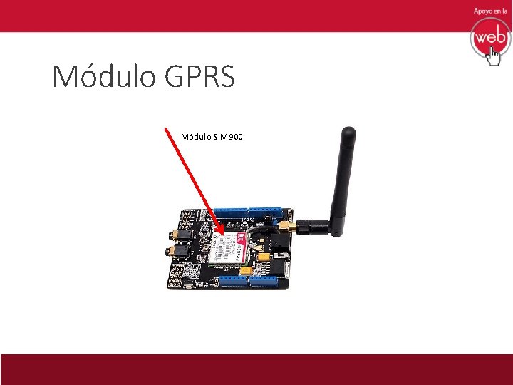 Módulo GPRS Módulo SIM 900 