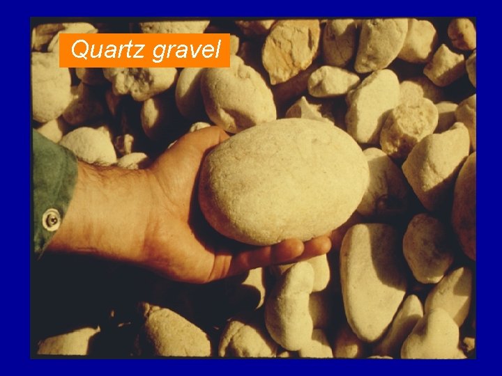 Quartz gravel 