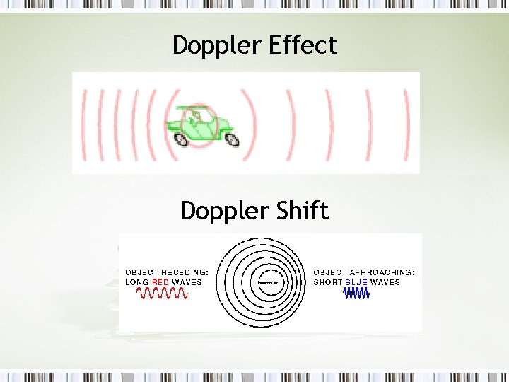 Doppler Effect Doppler Shift 