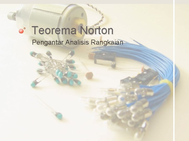 Teorema Norton Pengantar Analisis Rangkaian 