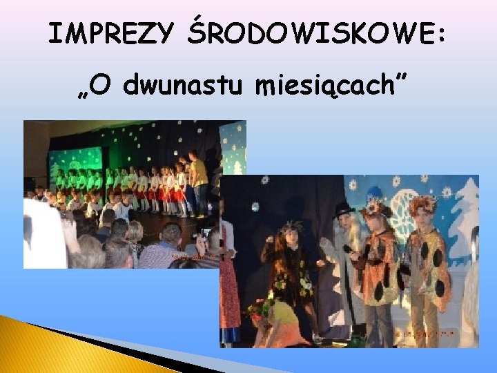 IMPREZY ŚRODOWISKOWE: „O dwunastu miesiącach” 