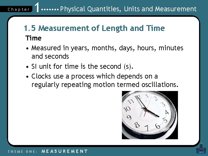 Chapter 1 Physical Quantities, Units and Measurement 1. 5 Measurement of Length and Time