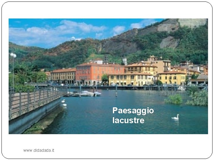 Paesaggio lacustre www. didadada. it 