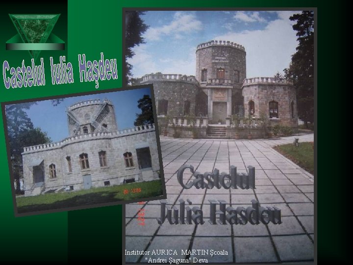 Institutor AURICA MARTIN Şcoala "Andrei Şaguna" Deva 