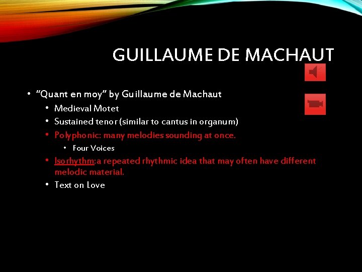 GUILLAUME DE MACHAUT • “Quant en moy” by Guillaume de Machaut • Medieval Motet