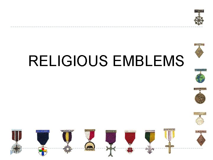 RELIGIOUS EMBLEMS 