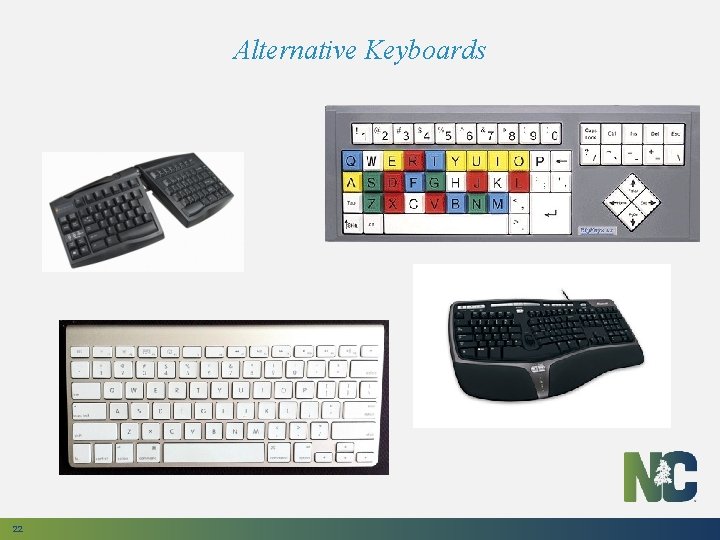 Alternative Keyboards 22 
