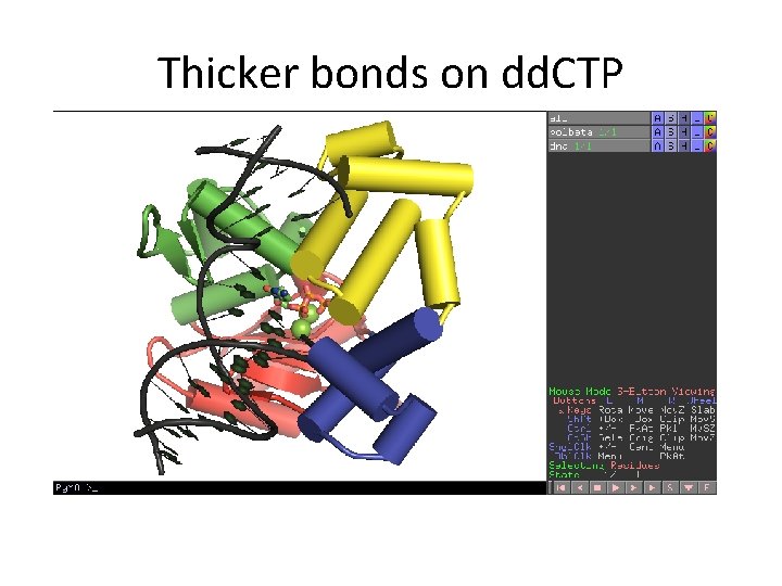 Thicker bonds on dd. CTP Thicker bonds on dd. CTP