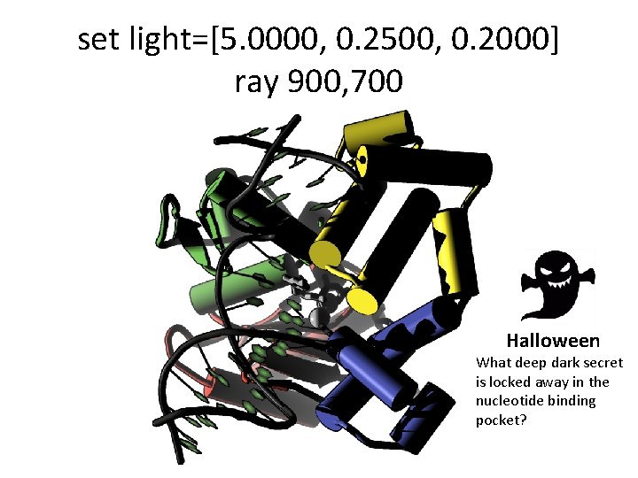 set light=[5. 0000, 0. 2500, 0. 2000] ray 900, 700 Halloween What deep dark