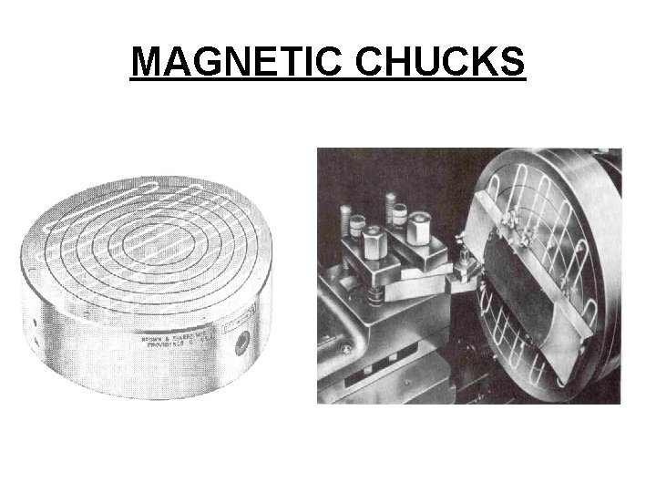 MAGNETIC CHUCKS 