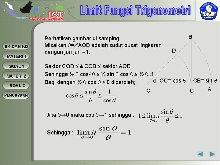 SK DAN KD MATERI 1 SOAL 1 MATERI 2 SOAL 2 PENGAYAAN Perhatikan gambar