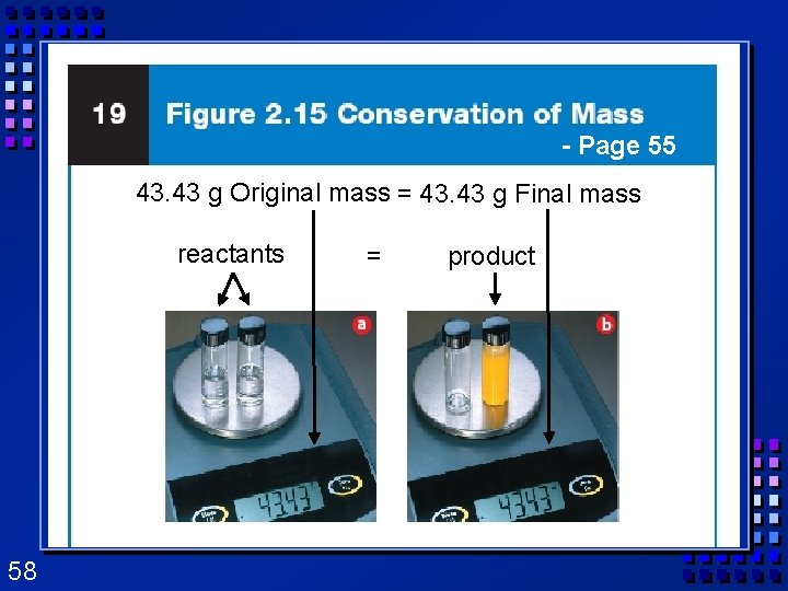 - Page 55 43. 43 g Original mass = 43. 43 g Final mass - Page 55 43. 43 g Original mass = 43. 43 g Final mass