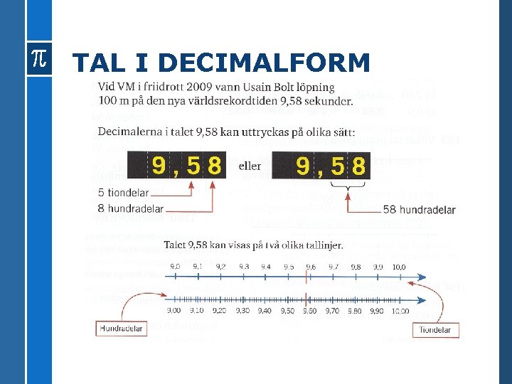TAL I DECIMALFORM 