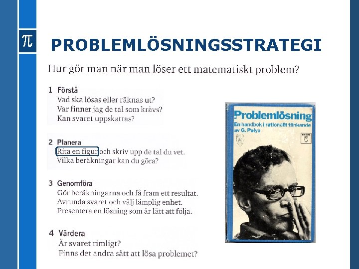 PROBLEMLÖSNINGSSTRATEGI 