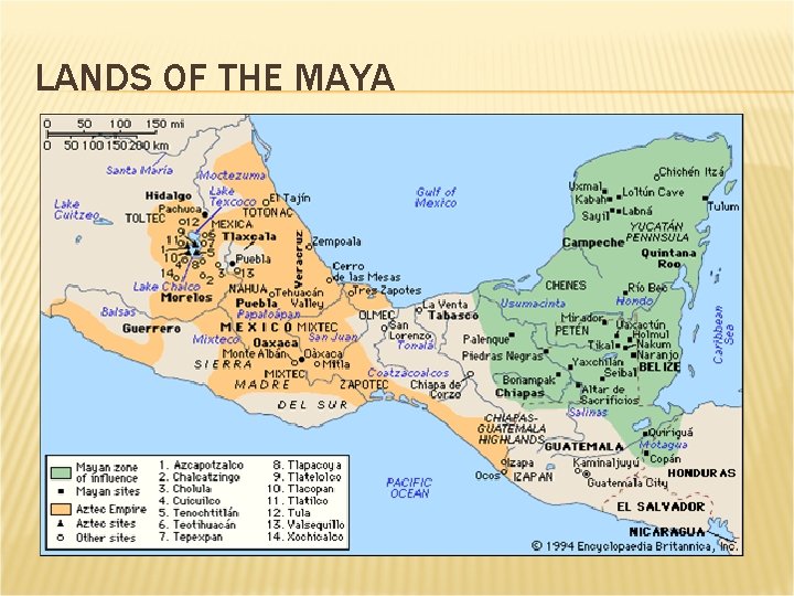 LANDS OF THE MAYA 