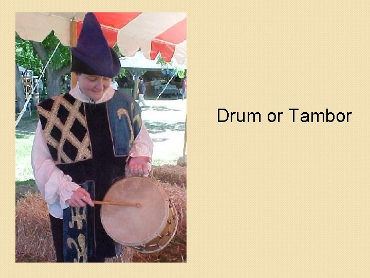 Drum or Tambor 