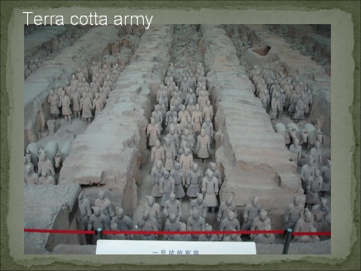 Terra cotta army 