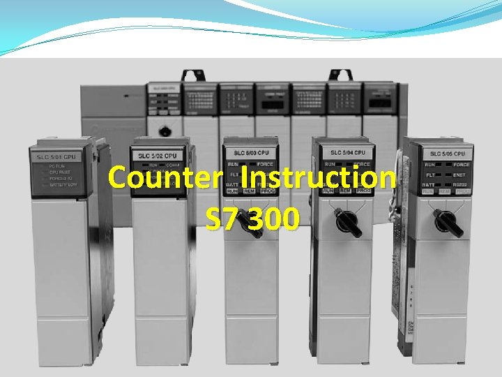 Counter Instruction S 7 300 
