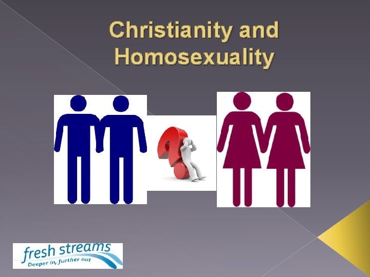 Christianity and Homosexuality 