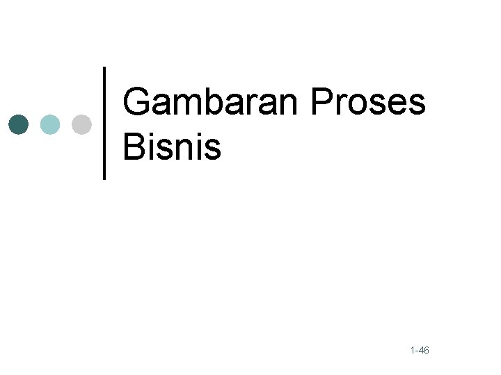 Gambaran Proses Bisnis 1 -46 