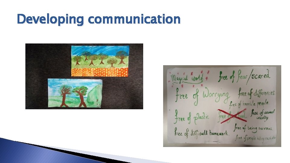 Developing communication 