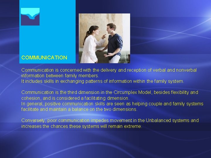 COMMUNICATION Communication is concerned with the delivery and reception of verbal and nonverbal information COMMUNICATION Communication is concerned with the delivery and reception of verbal and nonverbal information