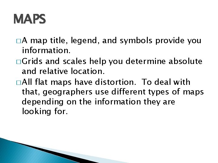 UNIT 1 Studying Geography and Introduction to Early