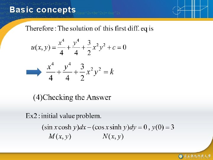 Basic concepts 