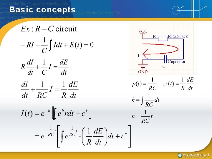 Basic concepts 