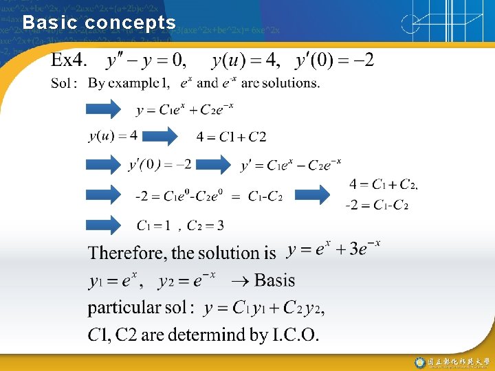 Basic concepts 