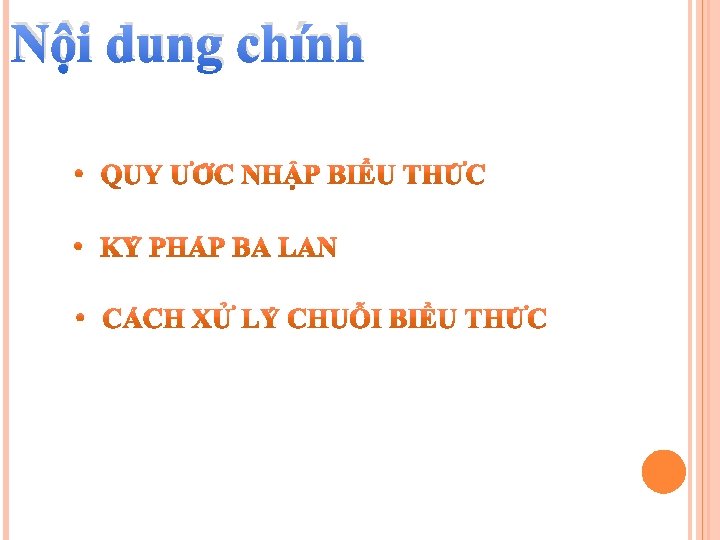 Nội dung chính 