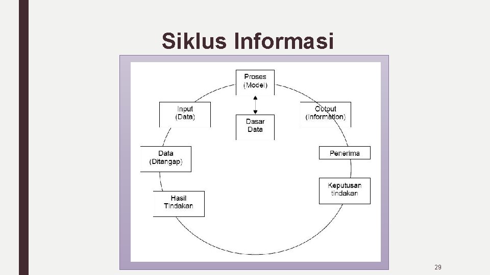 Siklus Informasi 29 