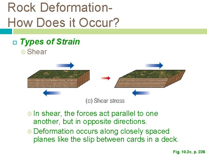 CHAPTER 10 Deformation Mountain Building and Earths Crust