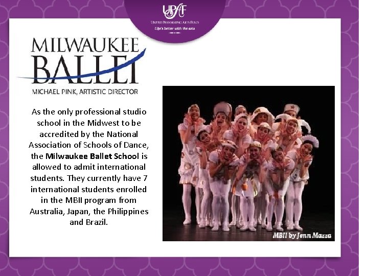 As the only professional studio school in the Midwest to be accredited by the As the only professional studio school in the Midwest to be accredited by the