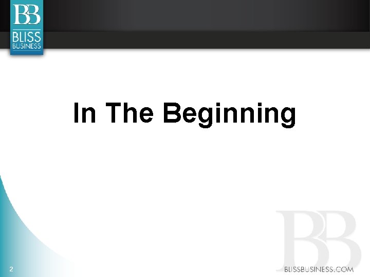 In The Beginning 2 