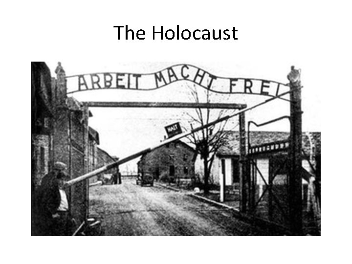 The Holocaust 