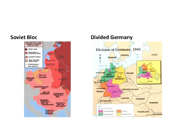 Soviet Bloc Divided Germany 