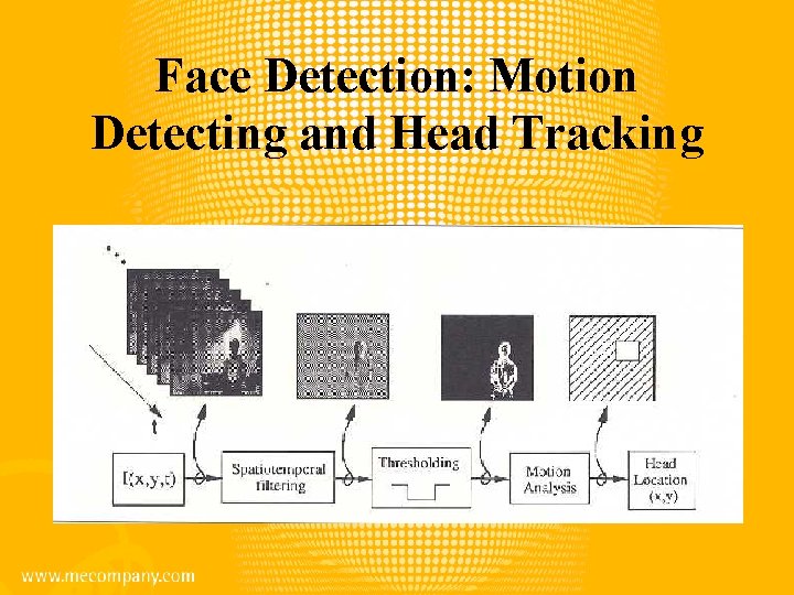 Face Detection: Motion Detecting and Head Tracking 