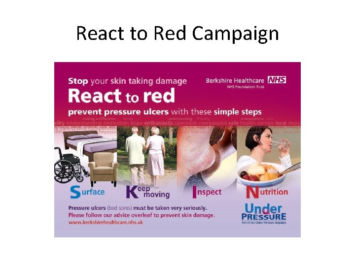 React to Red Campaign 