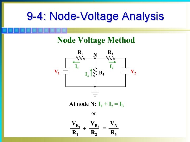 9 -4: Node-Voltage Analysis 