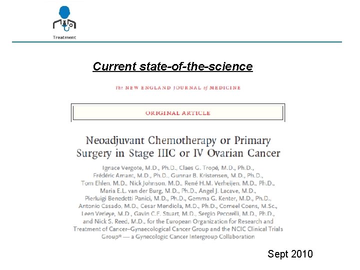 Current state-of-the-science Sept 2010 