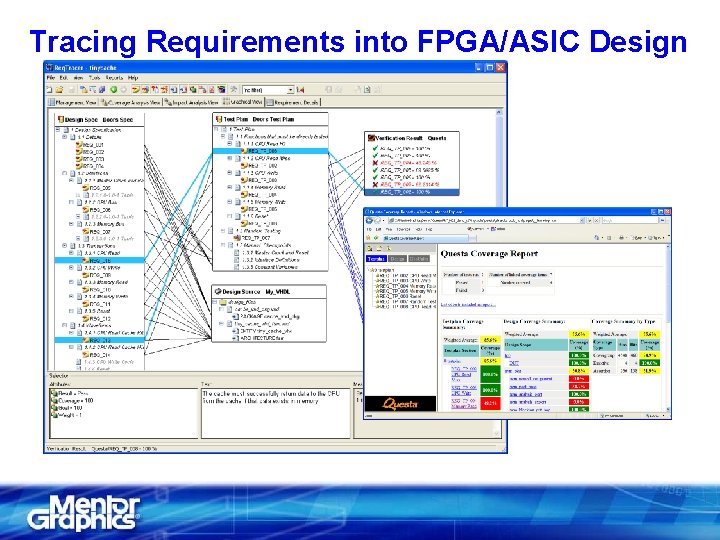 Tracing Requirements into FPGA/ASIC Design 